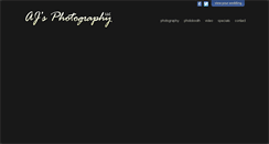 Desktop Screenshot of ajs-photography.com